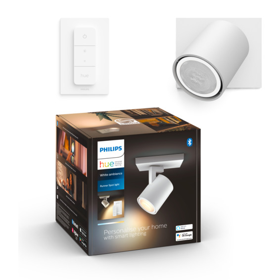 Philips Hue WA Runner Enkel Spot 1x4,2W Hvit