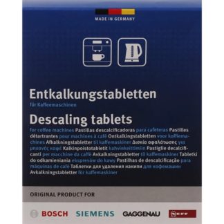 BSH Avkalkingstabletter - 12 x 18 g. - For Espressomaskiner, kaffemaskiner og vannkoker