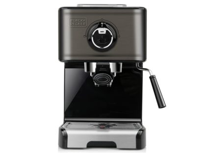 Black & Decker BXCO1200E, Espressomaskin, 1,2 l, Malt kaffe, 1200 W, Sølv