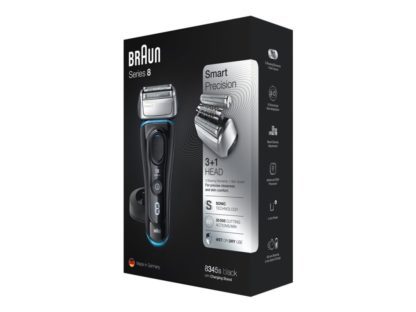 Braun Series 8 8345s Barberingsmaskin Sort