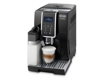 De'Longhi DINAMICA ECAM 350.55.B - Automatisk kaffemaskine med capuccinatore - 15 bar - 14 kopper - sort - (Engelsk interface)