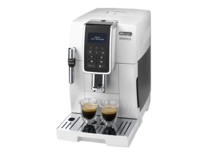 De'Longhi DINAMICA ECAM350.35.W - Automatisk kaffemaskin med cappuccinatore - 15 bar - hvit