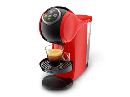 De'Longhi Genio Plus EDG315.R, Espressomaskin, 0,8 l, Kaffe kapsyl, 1460 W, Sort, Rød