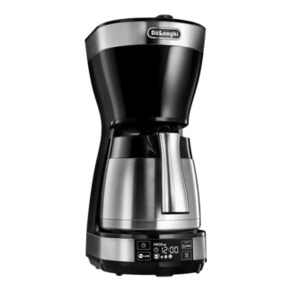 De'Longhi ICM16731 - Kaffemaskin - 10 kopper - sølv/svart