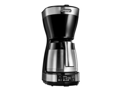 De'Longhi ICM16731 - Kaffemaskin - 10 kopper - sølv/svart