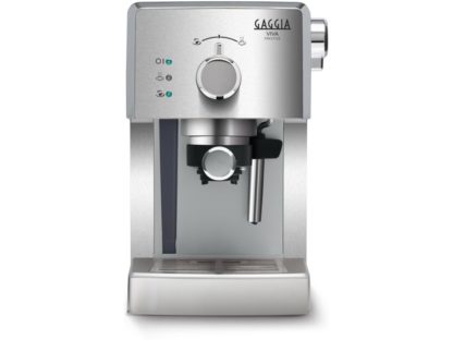 Gaggia Viva Prestige RI8437 - Kaffemaskin med cappuccinatore - 15 bar - sølv