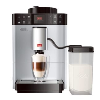 Melitta CAFFEO Passione OT - Automatisk kaffemaskin med cappuccinatore - 15 bar - sølv