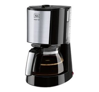 Melitta Enjoy Top - Kaffemaskin - 15 kopper - svart/rustfritt stål