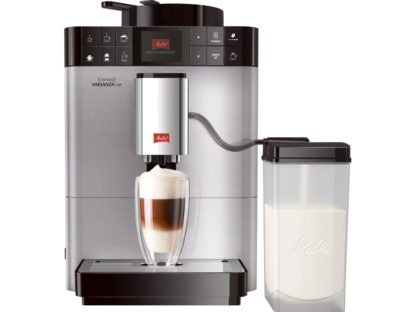 Melitta Varianza CSP, Espressomaskin, 1,2 l, Kaffe bønner, Innebygd kaffekvern, 1450 W, Metallisk