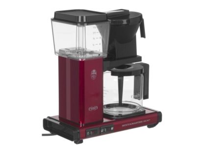 Moccamaster KBG Select Rød, Dråbe kaffemaskine, 1,25 L, Malet kaffe, 1520 W, Rød