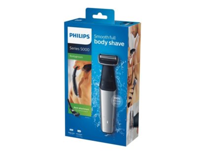 Philips BODYGROOM Series 5000 Hudvennlig kroppstrimmer, også for intimområder