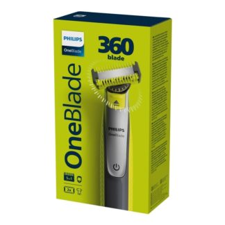 Philips OneBlade 360 QP2830 Face + Body - Barbermaskin - trådløs - limegrønn/trekullsgrå