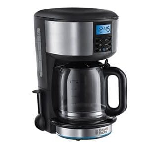 Russell Hobbs Buckingham 20680-56 - Kaffemaskin - 15 kopper - sateng-rustfritt stål