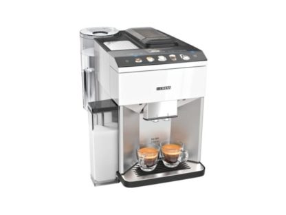 Siemens EQ.500 integral TQ507D02 - Automatisk kaffemaskin med cappuccinatore - 15 bar - rustfritt stål / hvit