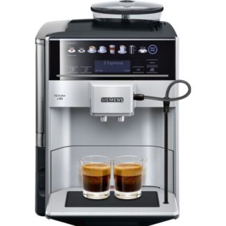 Siemens EQ.6 plus s300 TE653311RW - Automatisk kaffemaskin med cappuccinatore - 15 bar - sølv