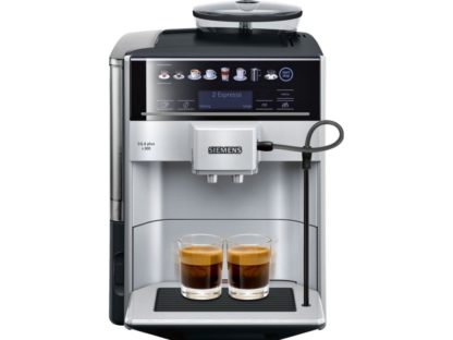 Siemens EQ.6 plus s300 TE653311RW - Automatisk kaffemaskin med cappuccinatore - 15 bar - sølv