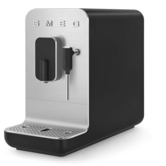 Smeg 50's Style BCC02BLMEU - Automatisk kaffemaskine med capuccinatore - 19 bar - sort