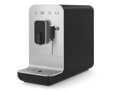 Smeg 50's Style BCC02BLMEU - Automatisk kaffemaskine med capuccinatore - 19 bar - sort