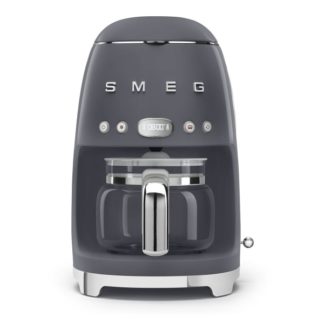 Smeg 50's Style DCF02GREU - Kaffemaskin - 10 kopper - skifergrå