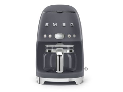 Smeg 50's Style DCF02GREU - Kaffemaskin - 10 kopper - skifergrå