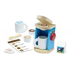 Wooden Brew & Serve Coffee Set, Kaffemaskin, Melissa & Doug