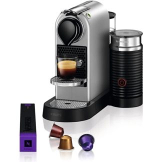 Krups Nespresso XN761B, Espressomaskin, Kaffe kapsyl, Sølv