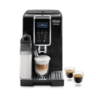 De'Longhi Dedica Style ECAM359.55.B, Espressomaskin, 1,8 l, Kaffe bønner, Innebygd kaffekvern, 1450 W, Sort