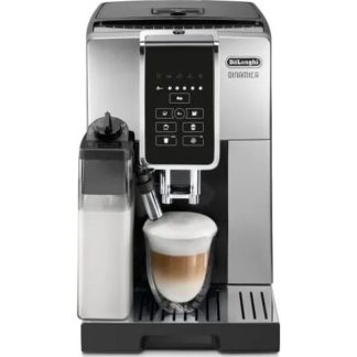 De'Longhi ECAM350.50.SB, Espressomaskin, 1,8 l, Kaffe bønner, Innebygd kaffekvern, 1450 W, Sort, Sølv