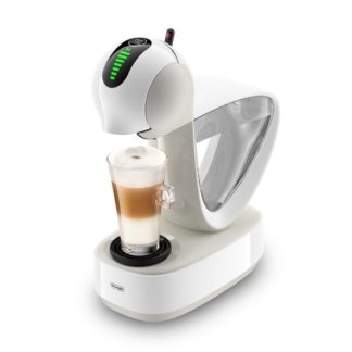 De'Longhi EDG268.W, Espressomaskin, 0,8 l, Kaffe kapsyl, 1400 W, Hvit