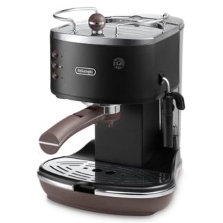 De'Longhi Icona Vintage ECOV 311.BK - Kaffemaskin med capuccinatore - 15 bar - svart