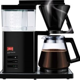 Melitta Aroma Signature DeLuxe - Kaffemaskin - 10 kopper - svart