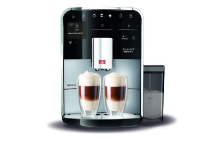 Melitta Barista Smart TS, Espressomaskin, 1,8 l, Malt kaffe, 1450 W, Sort, Sølv