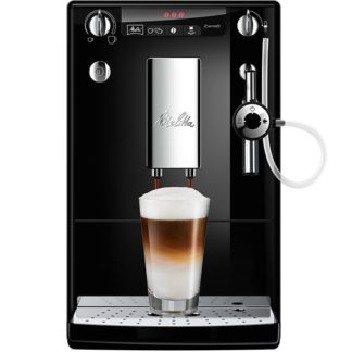 Melitta E957-101, Espressomaskin, 1,2 l, Kaffe bønner, Innebygd kaffekvern, Sort