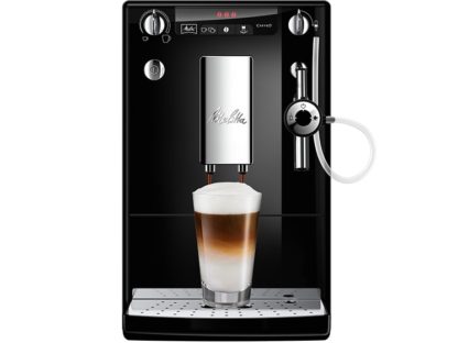 Melitta E957-101, Espressomaskin, 1,2 l, Kaffe bønner, Innebygd kaffekvern, Sort