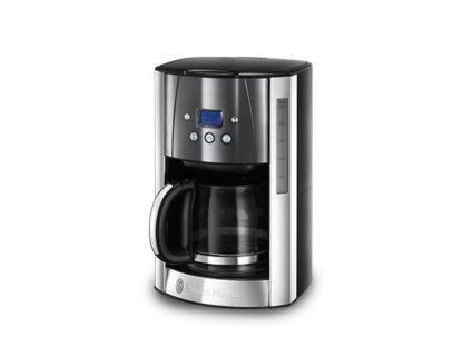 Russell Hobbs Luna 23241-56 - Kaffemaskin - 12 kopper - månelysgrå / rustfritt stål