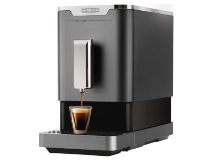 Sencor SES 7015CH, Espressomaskin, 1,1 l, Kaffe bønner, Innebygd kaffekvern, 1470 W, Sort, Sølv