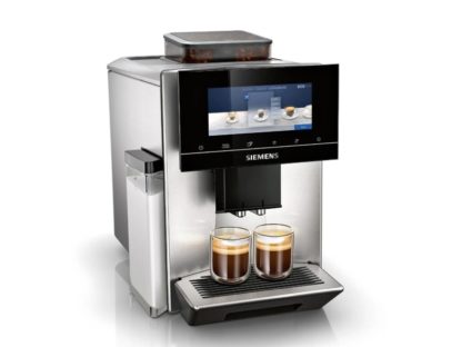 Siemens TQ903R03, Espressomaskin, Kaffe bønner, Innebygd kaffekvern, 1500 W, Sort, Rustfritt stål