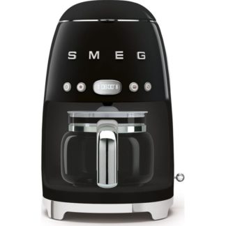 Smeg 50's Style DCF02BLEU - Kaffemaskine - 10 kopper - sort