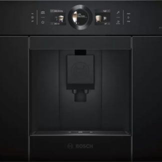 Bosch Serie 8 CTL836EC6 - Espressomaskin / Helautomatisk innebygd kaffemaskin - Vanntank: 2,4 L - Integrert melkesystem - Home Connect - Sort