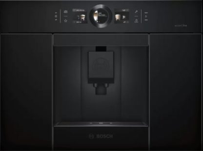 Bosch Serie 8 CTL836EC6 - Espressomaskin / Helautomatisk innebygd kaffemaskin - Vanntank: 2,4 L - Integrert melkesystem - Home Connect - Sort