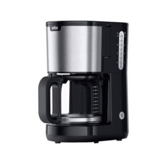 Braun IDCollection KF 1500, Espressomaskin, Malt kaffe, 1000 W, Sort