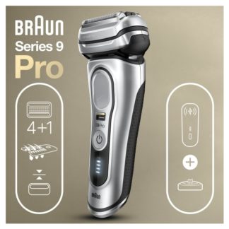 Braun Series 9 Pro 81744531 barberhøvel for menn Barberingsmaskin Trimmer Sølv