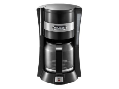 De'Longhi ICM 15210.1 - Kaffemaskin - 10 kopper - svart / sølv