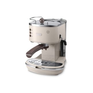 De'Longhi Icona Vintage ECOV 311.BG - Kaffemaskin med capuccinatore - 15 bar - beige