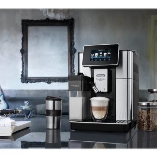 De'Longhi PrimaDonna Soul ECAM610.74.MB - Automatisk kaffemaskin med cappuccinatore - 19 bar - metall/svart