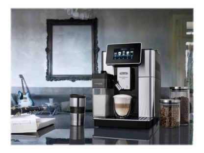 De'Longhi PrimaDonna Soul ECAM610.74.MB - Automatisk kaffemaskin med cappuccinatore - 19 bar - metall/svart