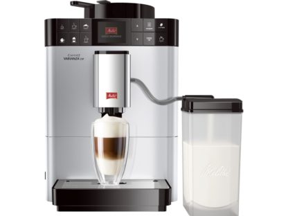 Melitta Caffeo Varianza CSP, Espressomaskin, 1,2 l, Kaffe bønner, Innebygd kaffekvern, 1450 W, Sølv