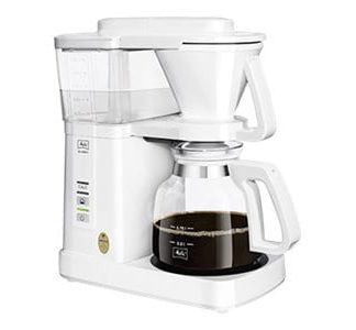 Melitta Excellent 5.0 - Kaffemaskin - 10 kopper - hvit