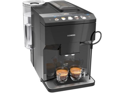 Siemens EQ.500 TP501D09, Espressomaskin, 1,7 l, Kaffe bønner, Innebygd kaffekvern, 1500 W, Sort