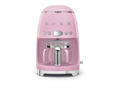 Smeg 50's Style DCF02PKEU - Kaffemaskine - 10 kopper - rosa